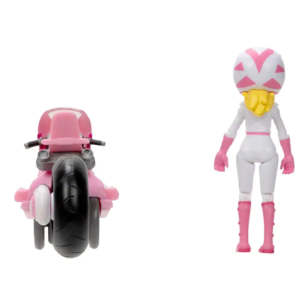 The Super Mario Bros. Movie Action Figure Peach with Racer 13 cm product photo