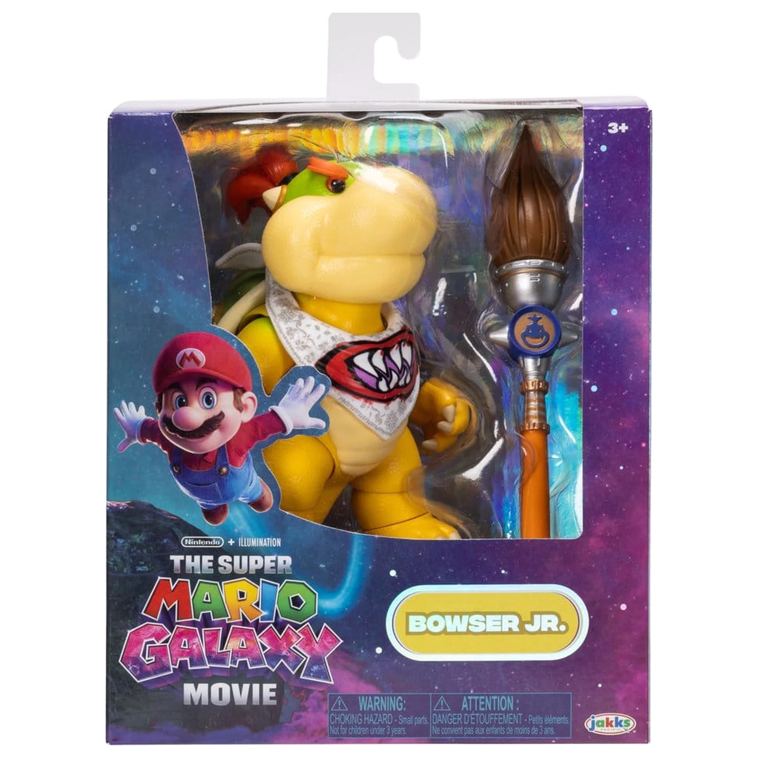 The Super Mario Galaxy Movie Action Figure Bowser Jr. 13 cm product photo