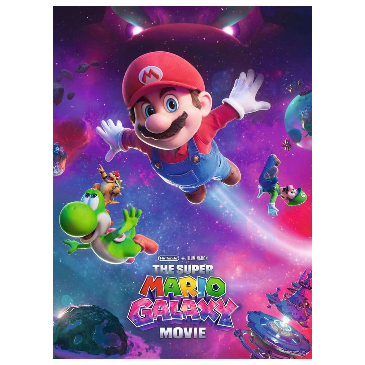 The Super Mario Galaxy Movie Children's Jigsaw Puzzle (300 Pieces XXL) product photo