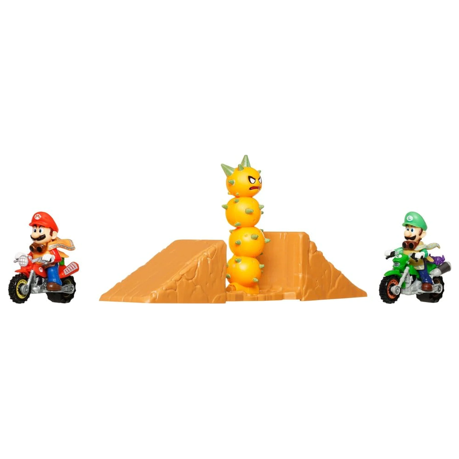 The Super Mario Galaxy Movie Hot Wheels Playset Mario & Luigi Desert Jump product photo
