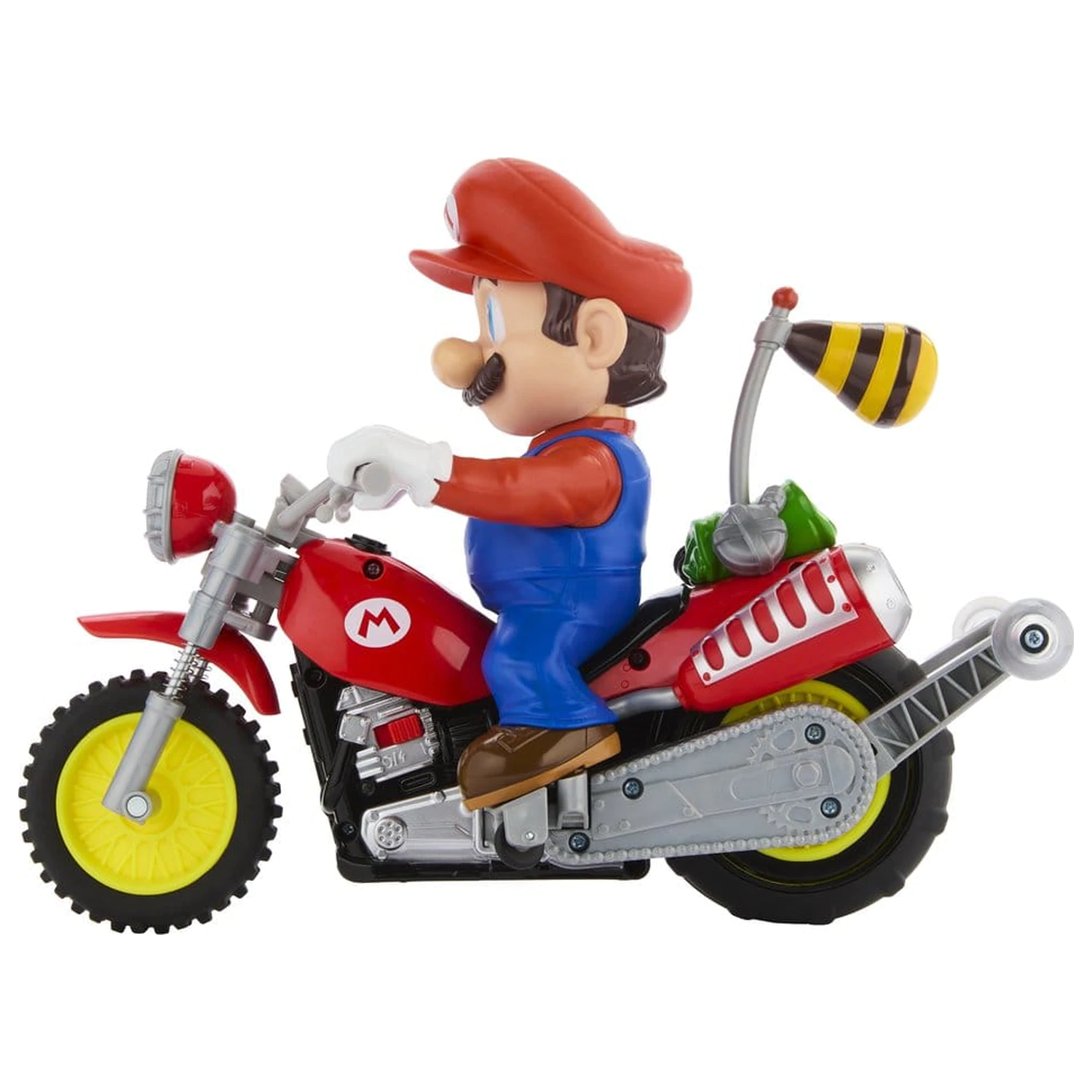 The Super Mario Galaxy Movie Hot Wheels RC Vehicle Mario Wheelie Motocross product photo