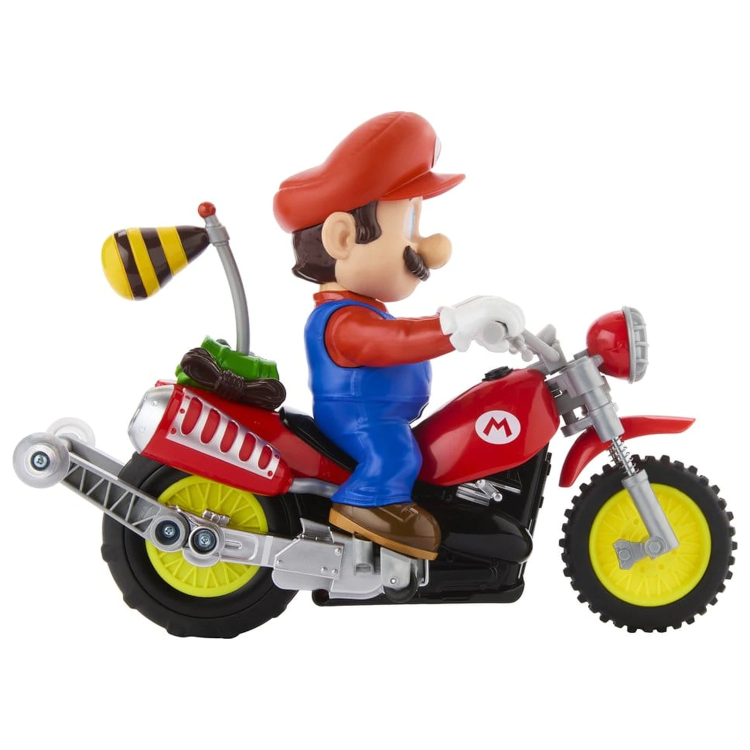 The Super Mario Galaxy Movie Hot Wheels RC Vehicle Mario Wheelie Motocross product photo