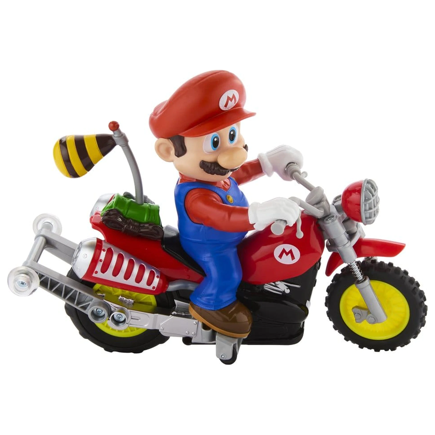 The Super Mario Galaxy Movie Hot Wheels RC Vehicle Mario Wheelie Motocross product photo