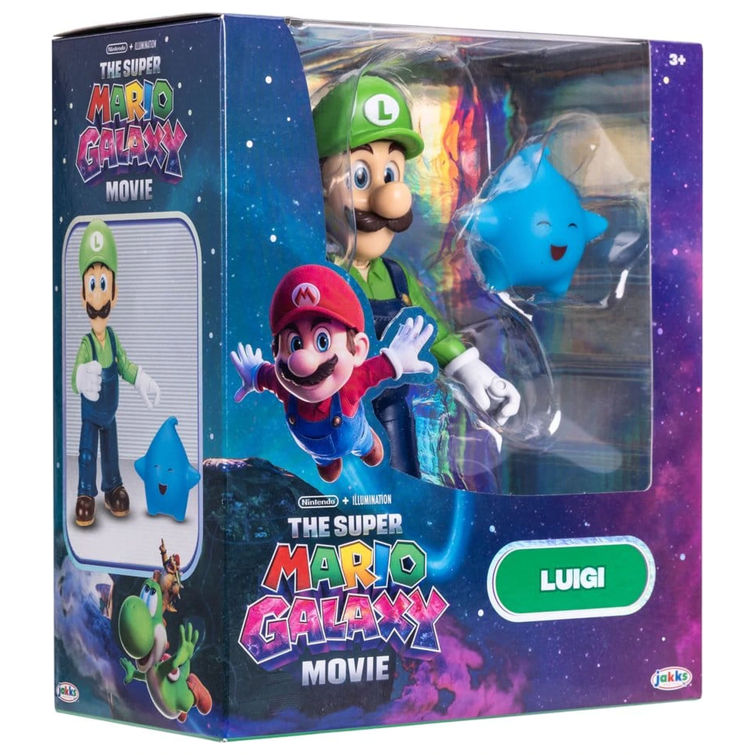 The Super Mario Galaxy Movie Action Figure Luigi 13 cm product photo