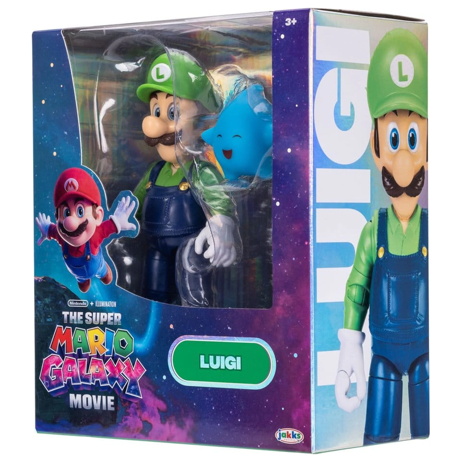 The Super Mario Galaxy Movie Action Figure Luigi 13 cm product photo