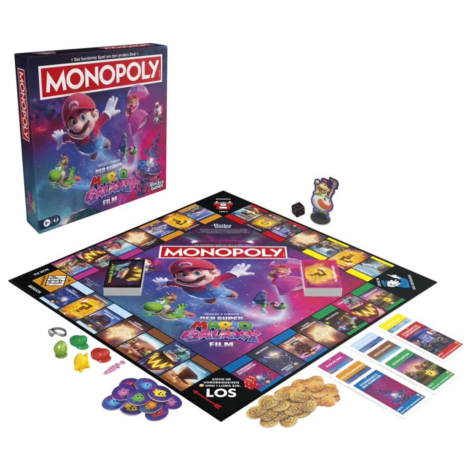 The Super Mario Galaxy Movie Monopoly Board Game *German Version* product photo