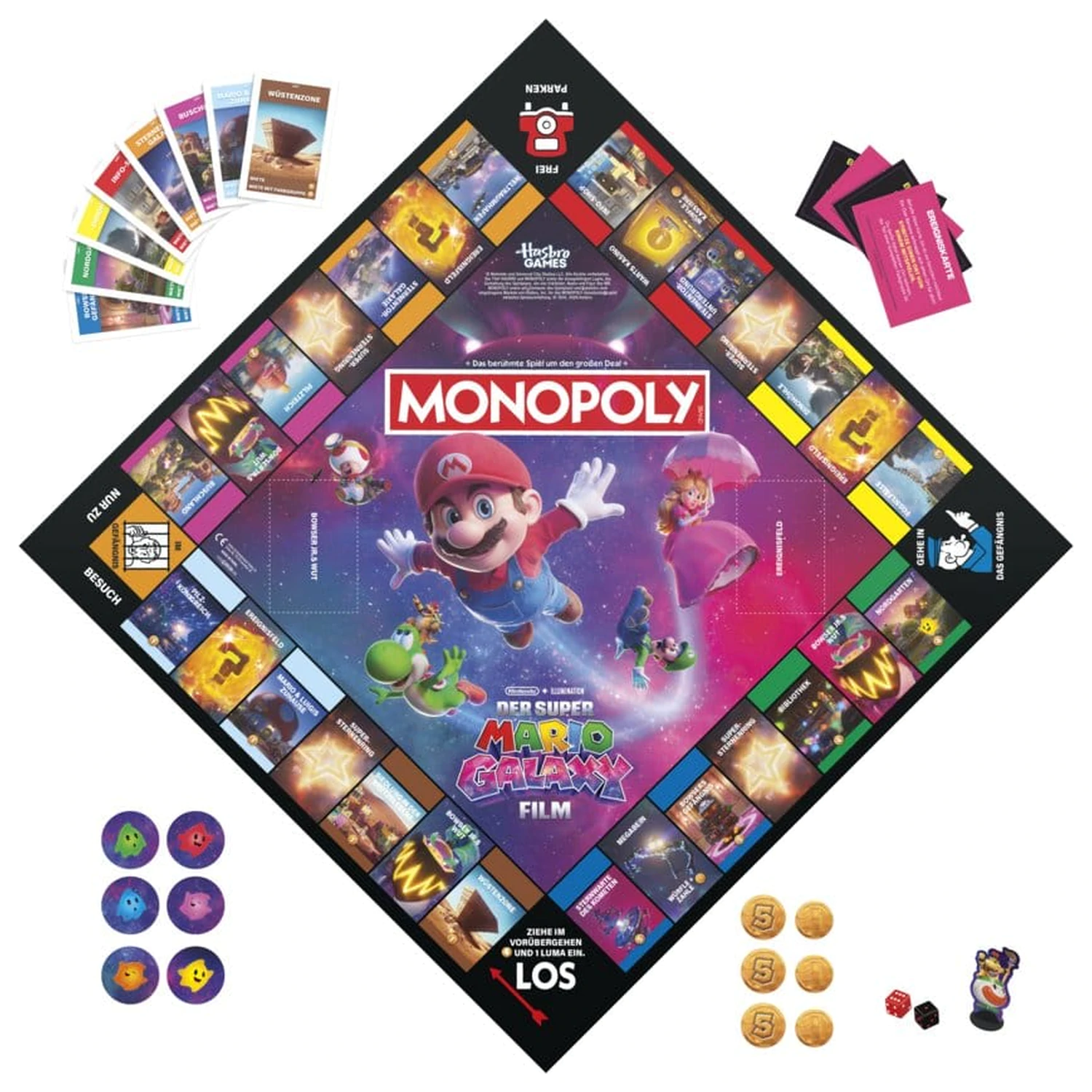 The Super Mario Galaxy Movie Monopoly Board Game *German Version* product photo