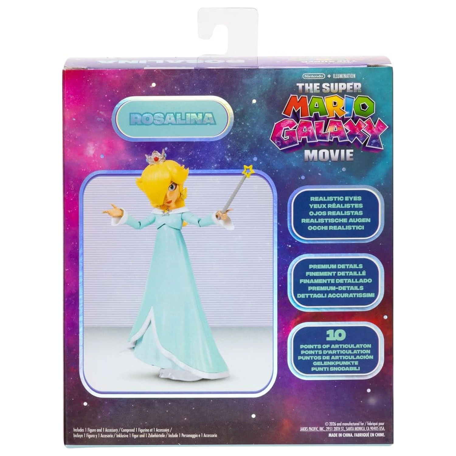 The Super Mario Galaxy Movie Action Figure Rosalina 13 cm product photo