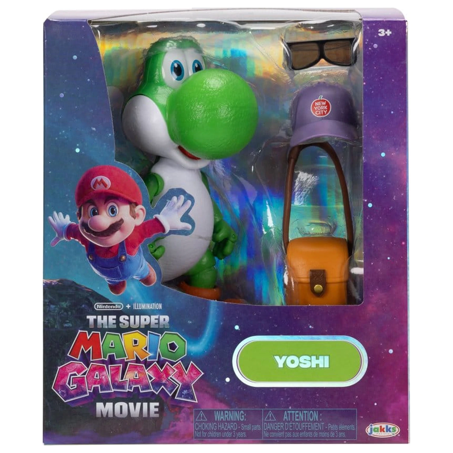 The Super Mario Galaxy Movie Action Figure Yoshi 13 cm product photo