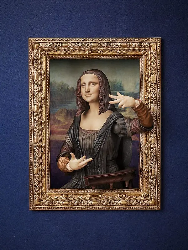 The Table Museum Figma Action Figure Mona Lisa by Leonardo da Vinci 14 cm product photo