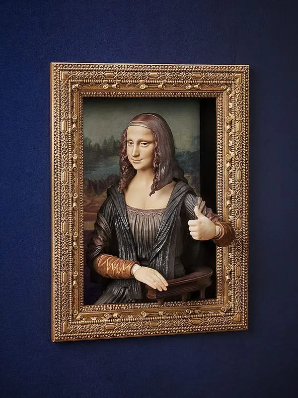 The Table Museum Figma Action Figure Mona Lisa by Leonardo da Vinci 14 cm product photo