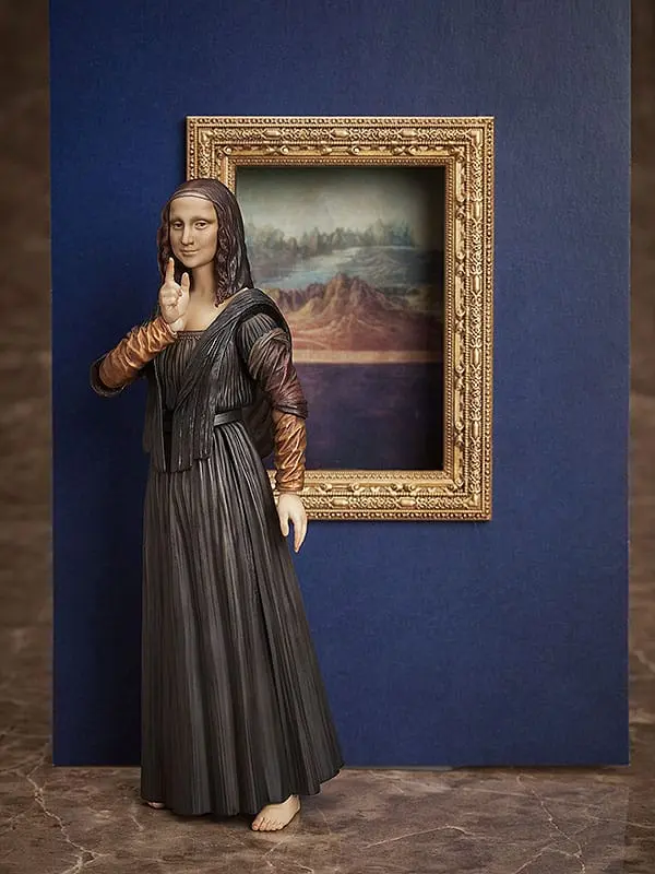 The Table Museum Figma Action Figure Mona Lisa by Leonardo da Vinci 14 cm product photo