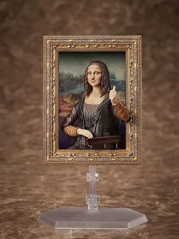 The Table Museum Figma Action Figure Mona Lisa by Leonardo da Vinci 14 cm product photo