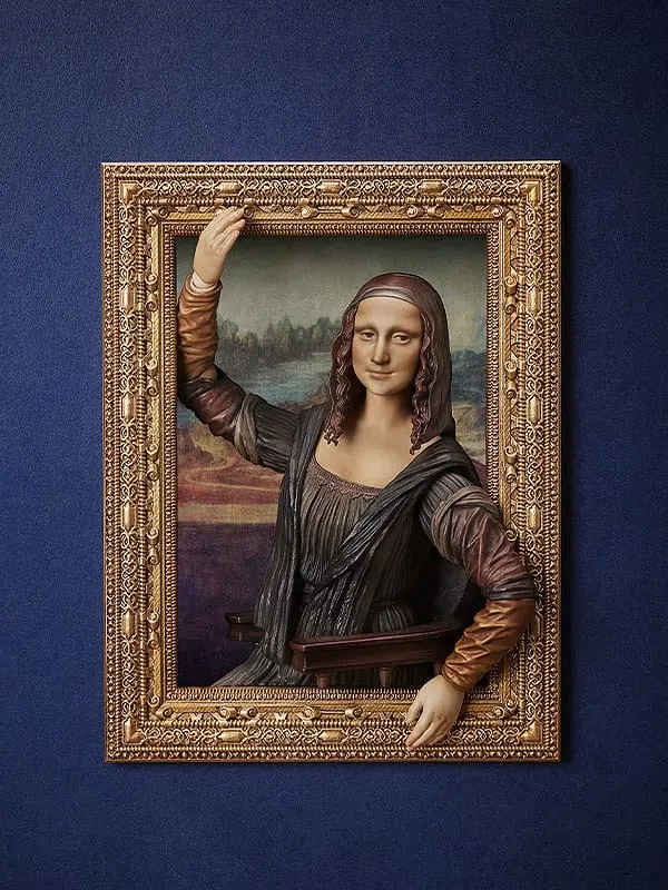 The Table Museum Figma Action Figure Mona Lisa by Leonardo da Vinci 14 cm product photo