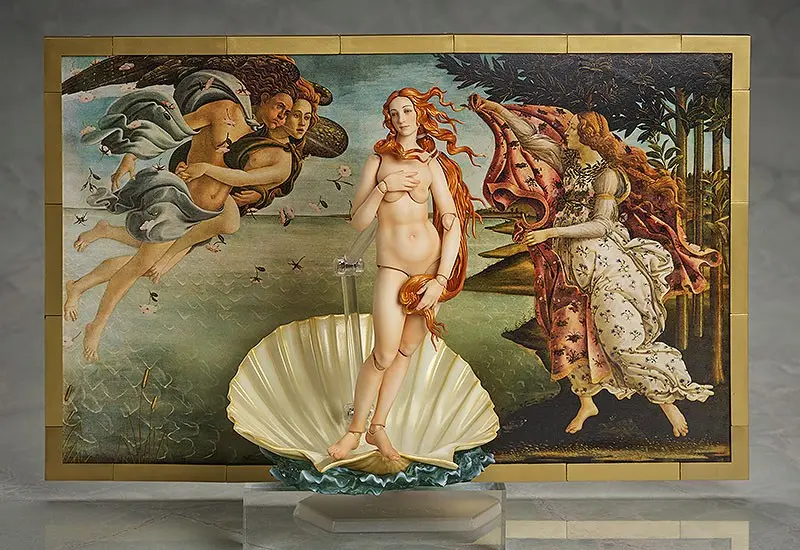 The Table Museum Figma Action Figure The Birth of Venus by Botticelli 15 cm termékfotó
