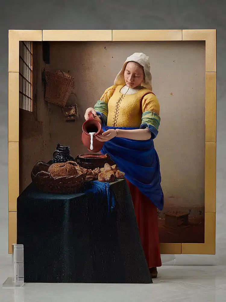 The Table Museum Figma Action Figure The Milkmaid by Vermeer 14 cm termékfotó