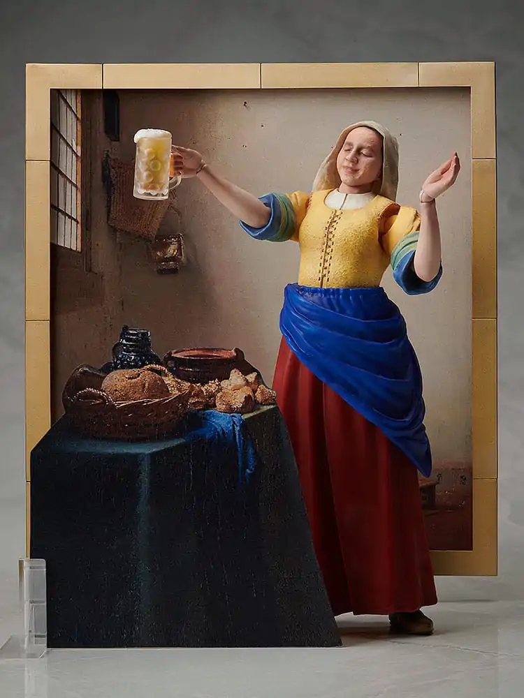 The Table Museum Figma Action Figure The Milkmaid by Vermeer 14 cm termékfotó