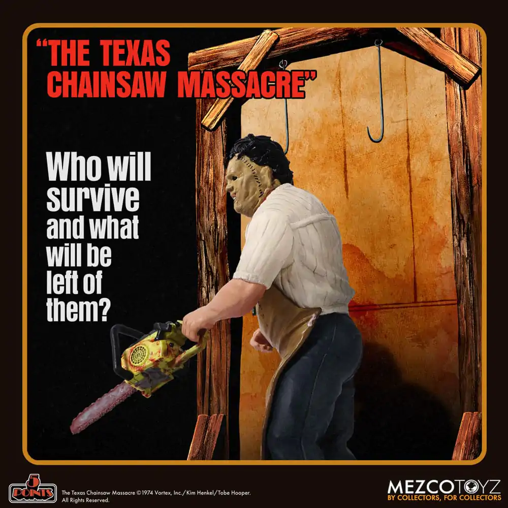 The Texas Chain Saw Massacre (1974) 5 Points Action Figure Leatherface 10 cm product photo