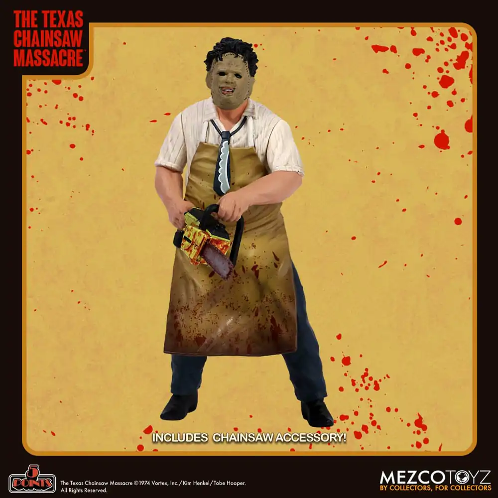 The Texas Chain Saw Massacre (1974) 5 Points Action Figure Leatherface 10 cm product photo