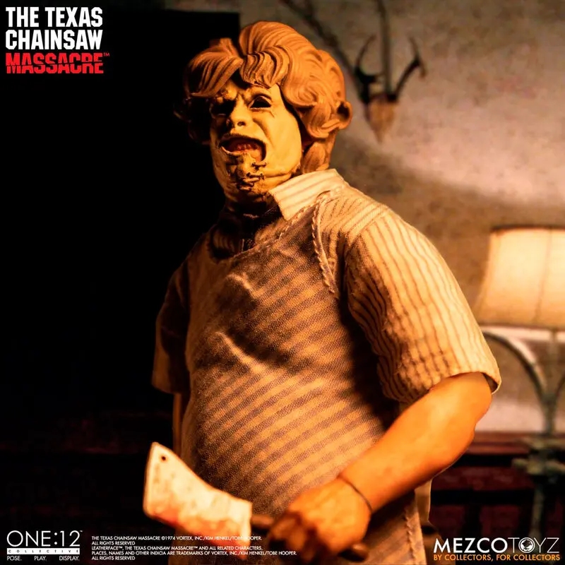 Texas Chainsaw Massacre Action Figure 1/12 Leatherface Deluxe Edition 17 cm termékfotó