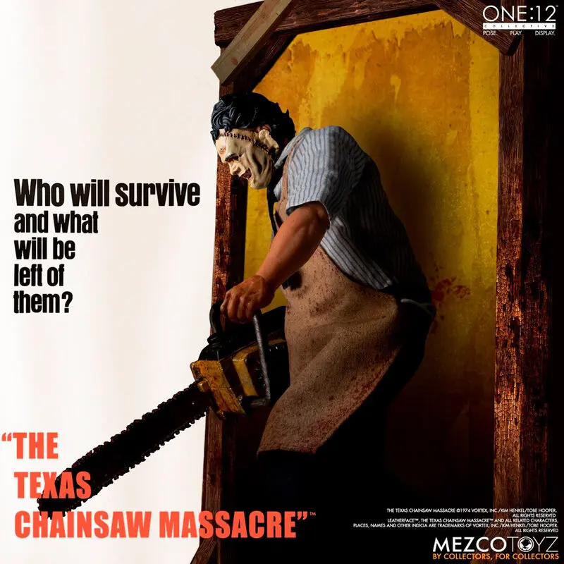 Texas Chainsaw Massacre Action Figure 1/12 Leatherface Deluxe Edition 17 cm termékfotó