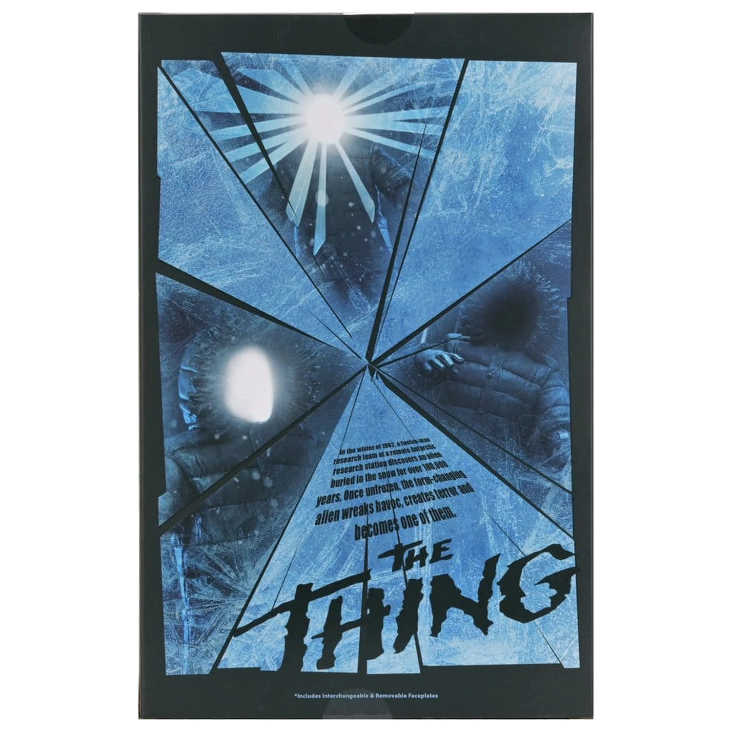 The Thing Clothed Action Figure The Thing Poster Series 18 cm        product photo