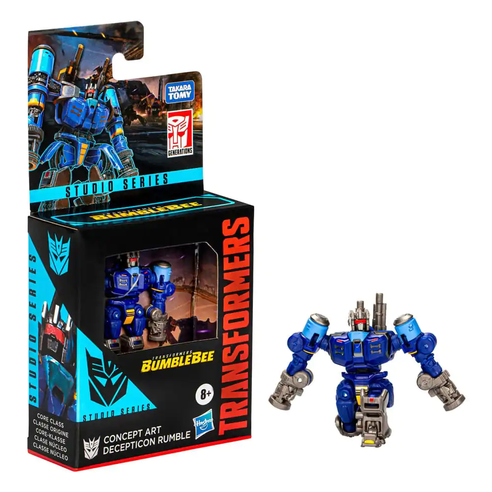 The Transformers: Bumblebee Studio Series Core Class Action Figure Concept Art Decepticon Rumble 9 cm product photo