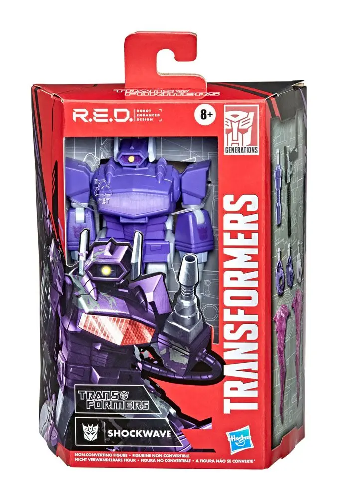 The Transformers Generations R.E.D. Actionfigur Shockwave 15 cm product photo