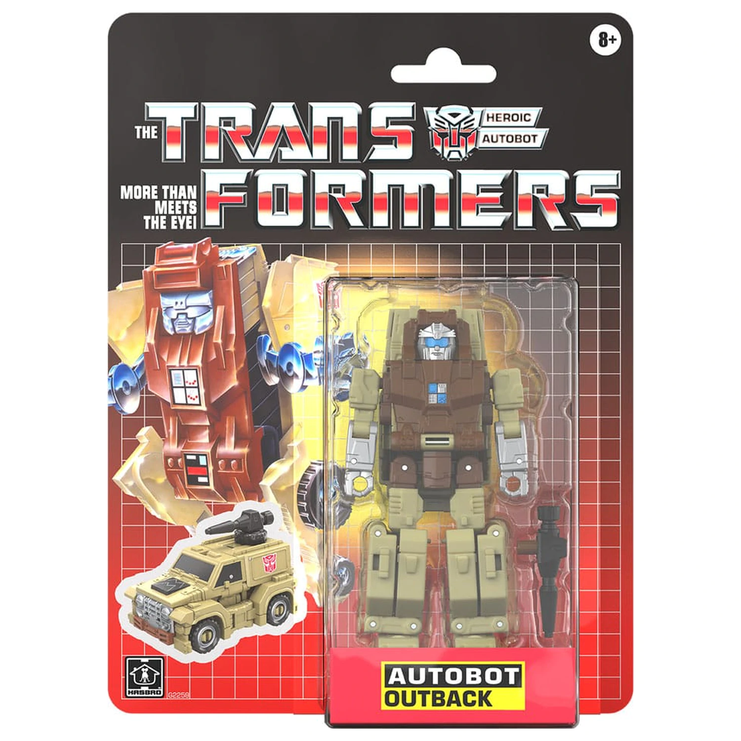 The Transformers Retro G1 Action Figure Autobot Outback 13 cm product photo