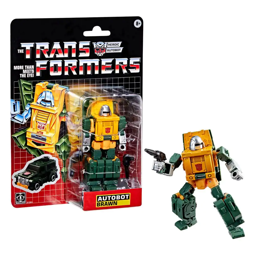 The Transformers Retro G1 Action Figure Autobot Brawn 13 cm product photo