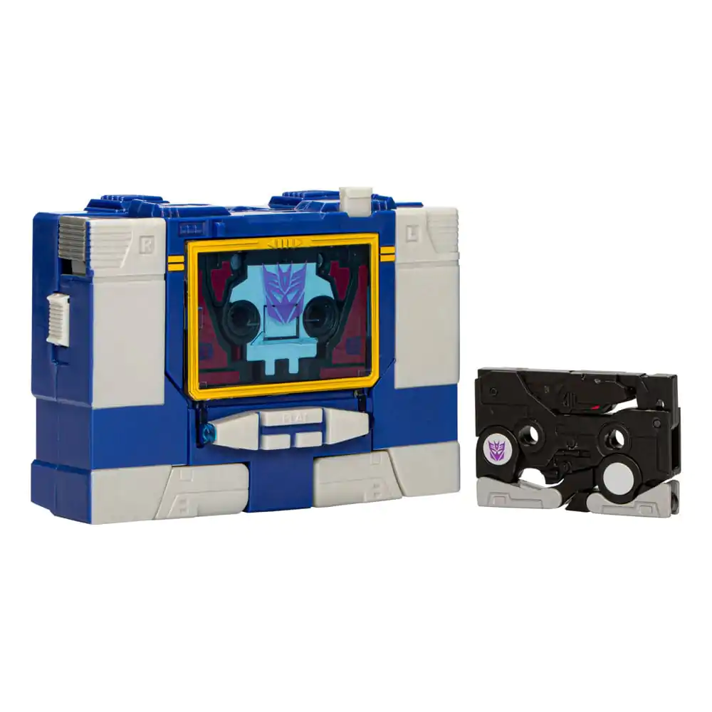 The Transformers Retro G1 Action Figure Decepticon Communicator Soundwave with Laserbeak &amp; Ravage 18 cm product photo