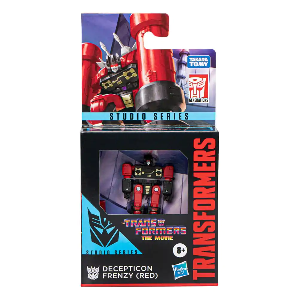 The Transformers: The Movie Generations Studio Series Core Class Action Figure Decpticon Frenzy (Red) 9 cm product photo