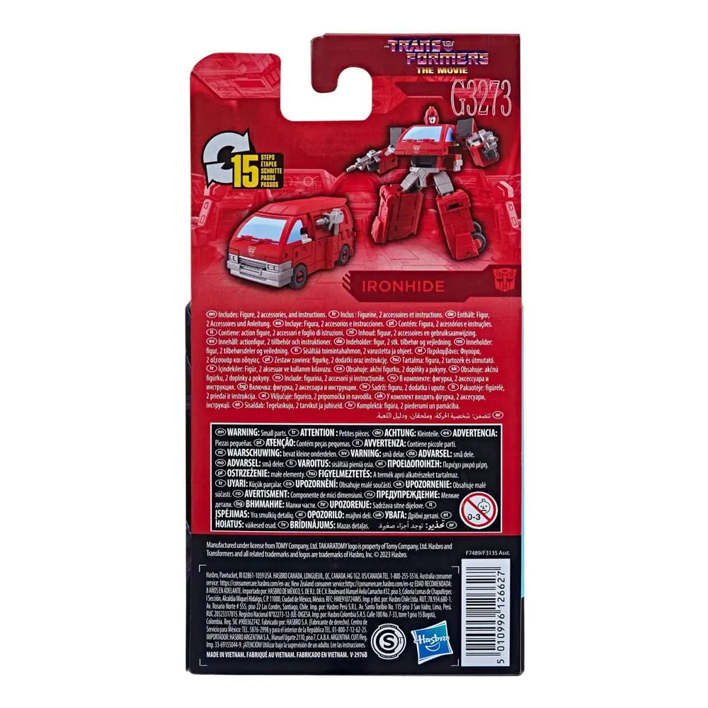 The Transformers: The Movie Generations Studio Series Core Class Action Figure Ironhide 9 cm product photo