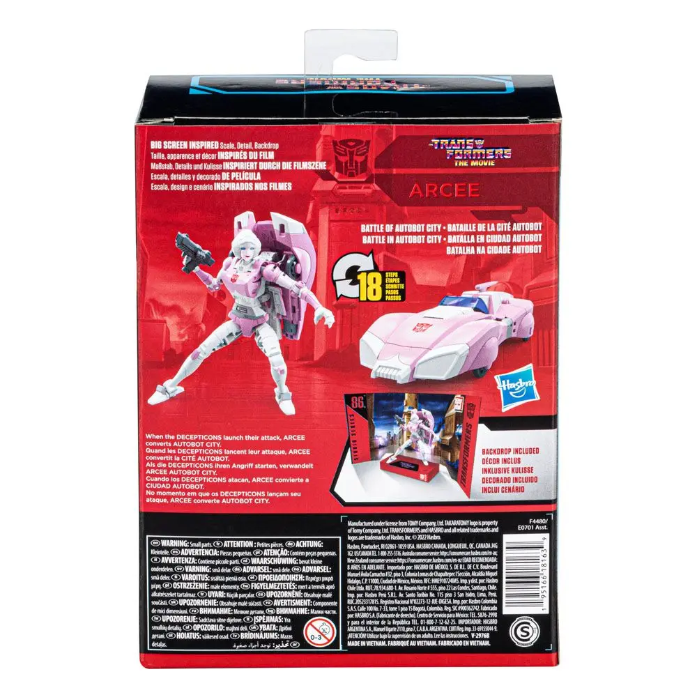 The Transformers: The Movie Generations Studio Series Deluxe Class Action Figure 2022 Arcee 11 cm product photo