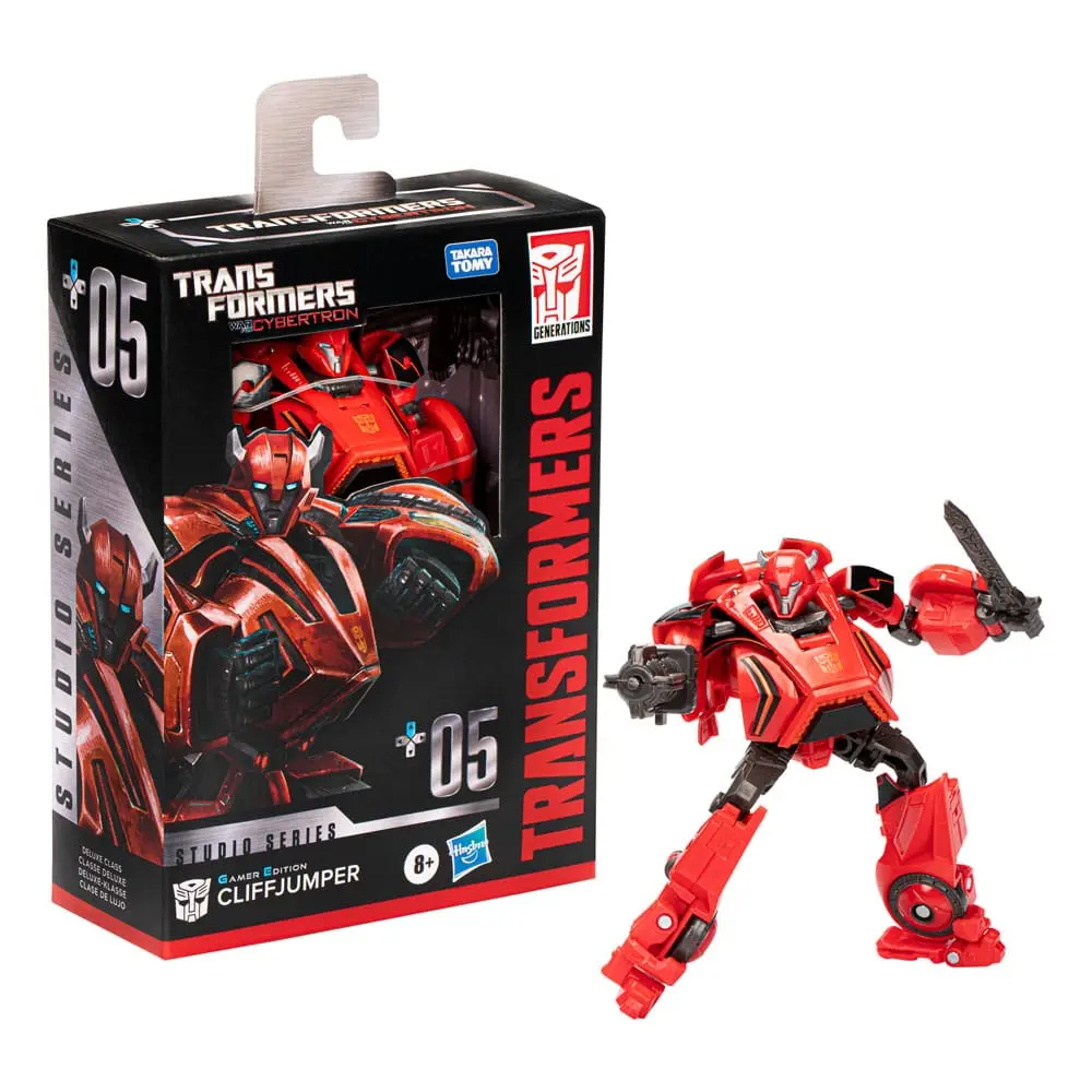 The Transformers: The Movie Generations Studio Series Deluxe Class Action Figure Gamer Edition 05 Cliffjumper 11 cm product photo