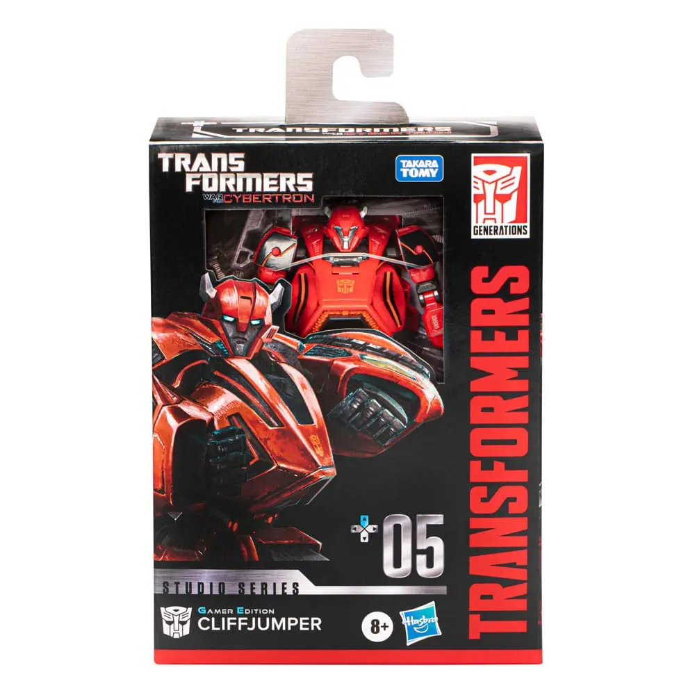 The Transformers: The Movie Generations Studio Series Deluxe Class Action Figure Gamer Edition 05 Cliffjumper 11 cm product photo