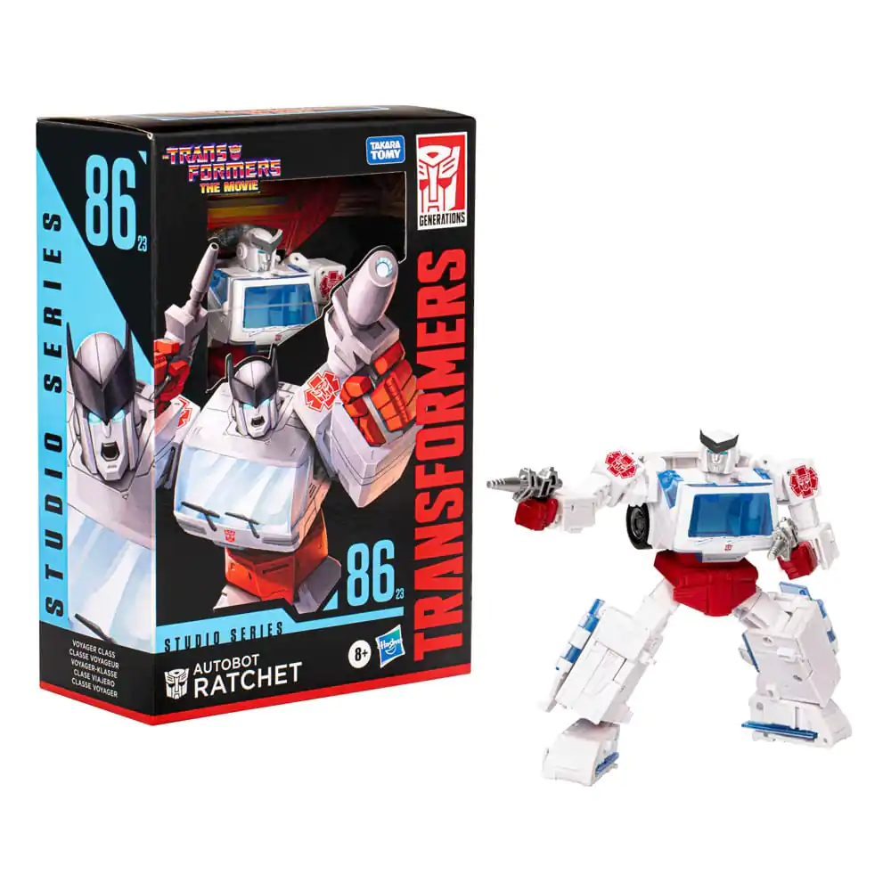 The Transformers: The Movie Generations Studio Series Voyager Class Action Figure 86-23 Autobot Ratchet 16 cm product photo