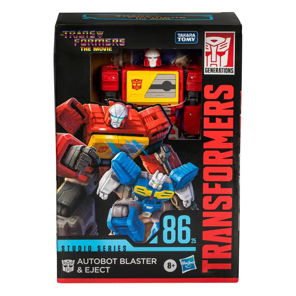 The Transformers: The Movie Generations Studio Series Voyager Class Action Figure Autobot Blaster & Eject 16 cm product photo