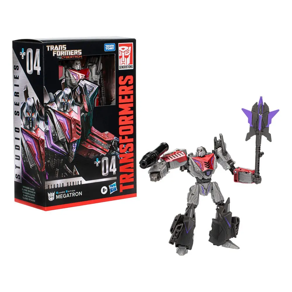 The Transformers: The Movie Generations Studio Series Voyager Class Action Figure Gamer Edition 04 Megatron 16 cm product photo