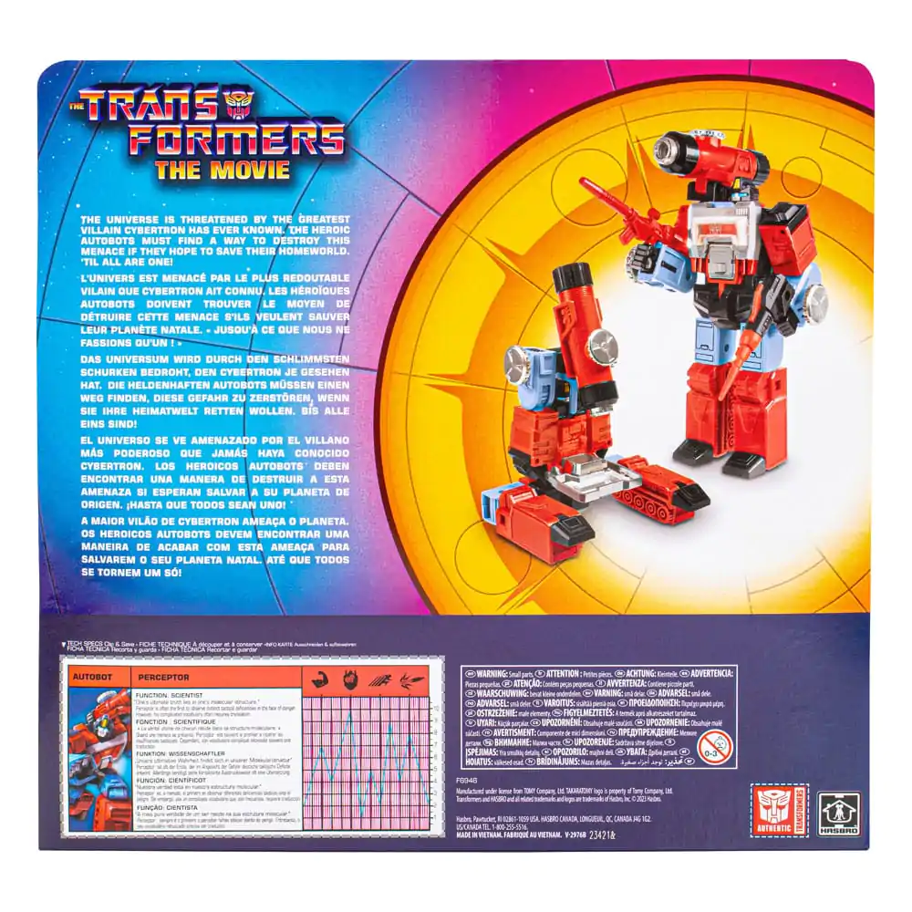 The Transformers: The Movie Retro Action Figure Perceptor 14 cm termékfotó