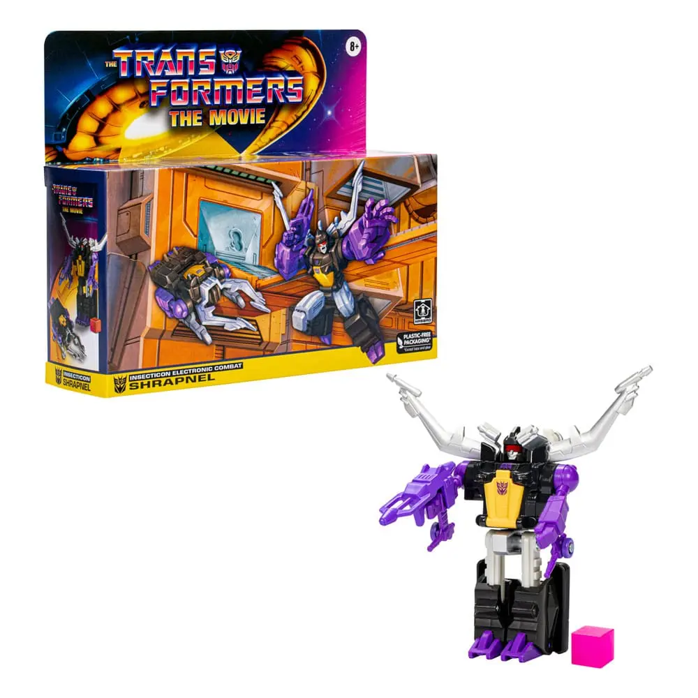 The Transformers: The Movie Retro Action Figure Shrapnel 14 cm termékfotó