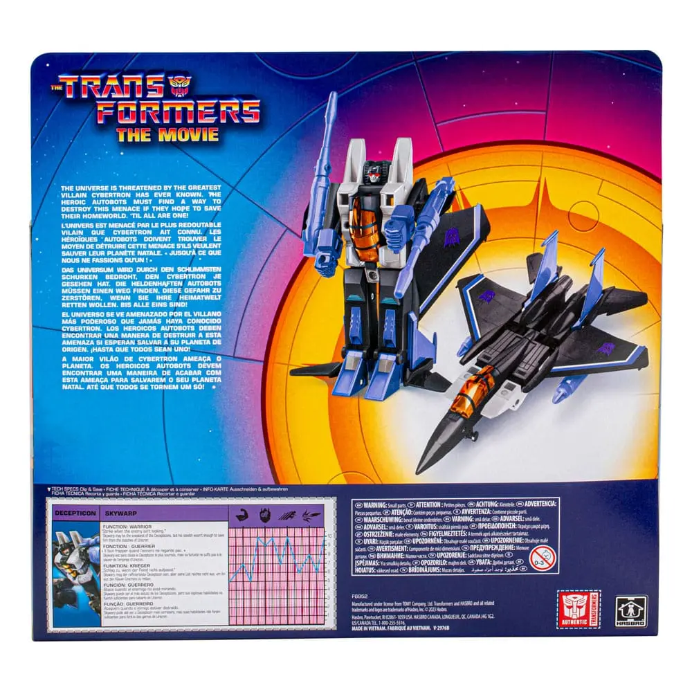 The Transformers: The Movie Retro Action Figure Skywarp 14 cm termékfotó