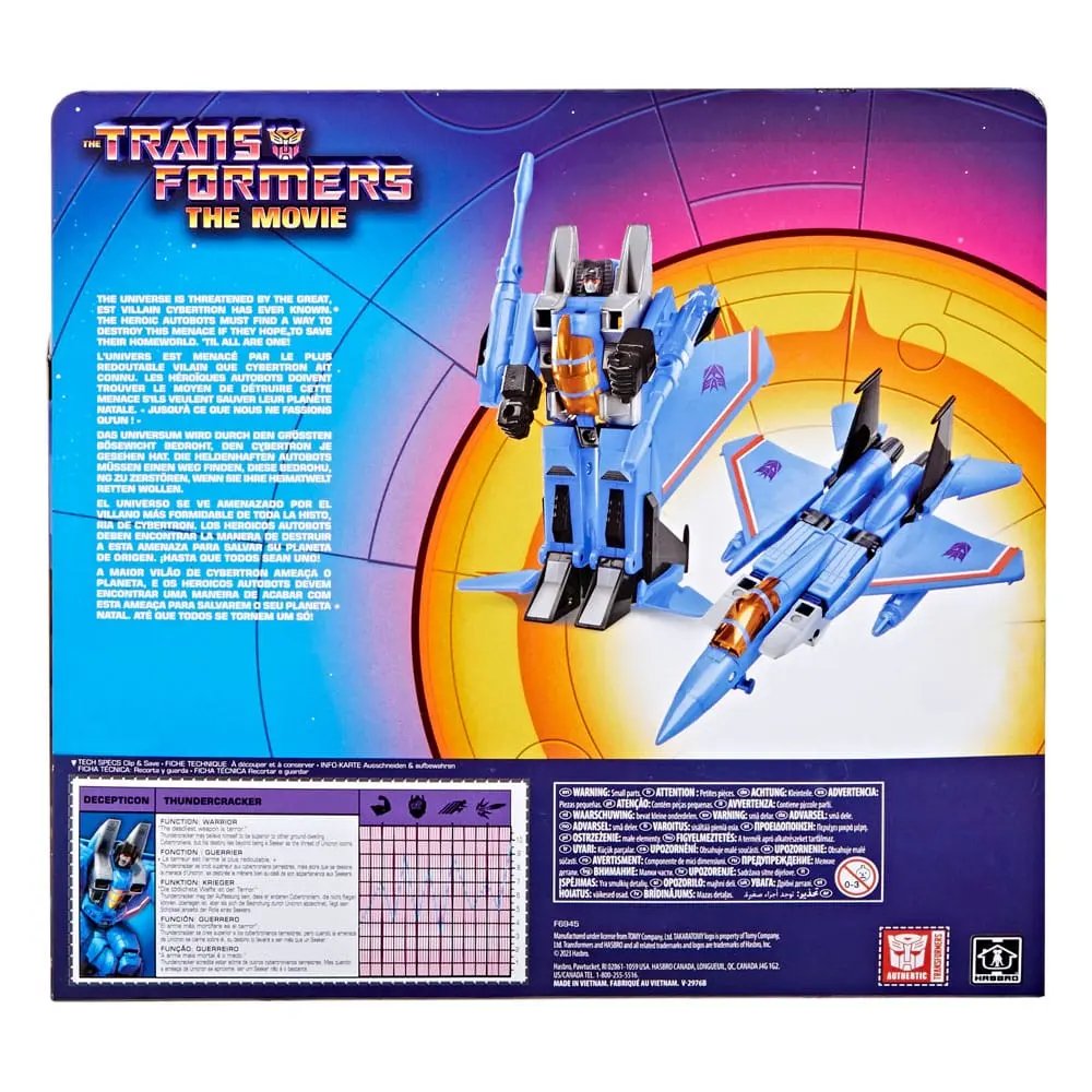 The Transformers: The Movie Retro Action Figure Thundercracker 14 cm product photo