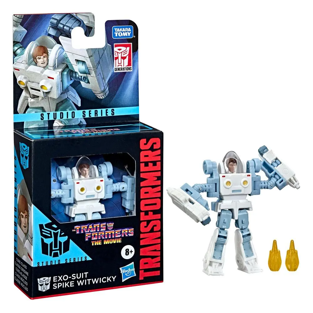 The Transformers: The Movie Studio Series Core Class Action Figure 2022 Exo-Suit Spike Witwicky 9 cm product photo
