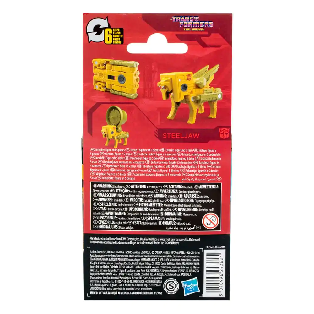 The Transformers: The Movie Studio Series Core Class Action Figure Steeljaw 9 cm product photo