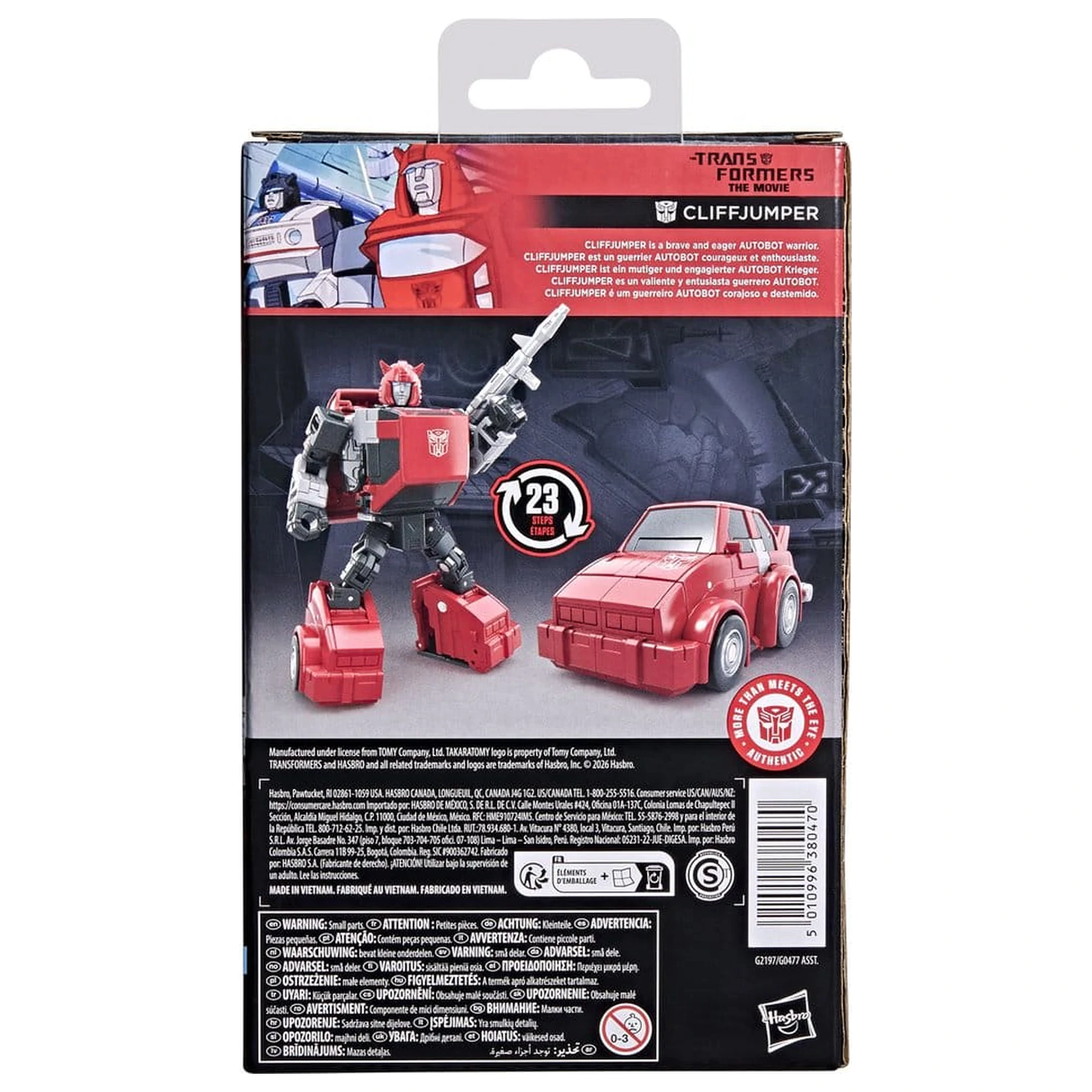 The Transformers: The Movie Studio Series Deluxe Class Action Figure Cliffjumper 10 cm product photo