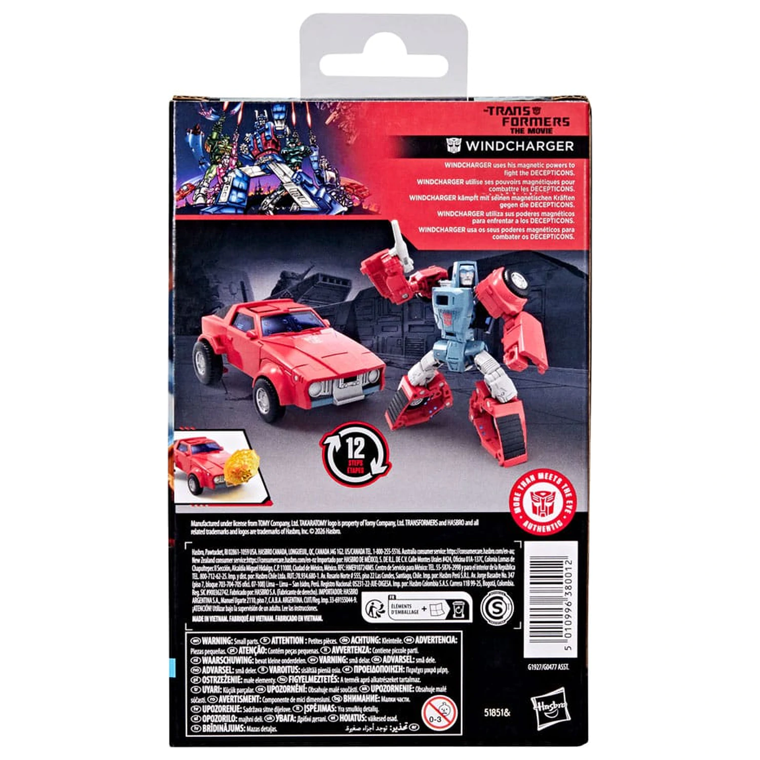 The Transformers: The Movie Studio Series Deluxe Class Action Figure Windcharger 11 cm product photo