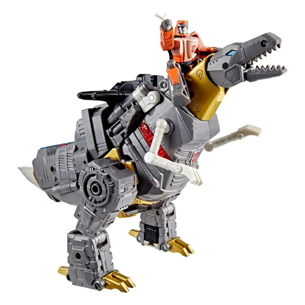 The Transformers: The Movie Studio Series Leader Class Action Figure Dinobot Grimlock &amp; Autobot Wheelie 22 cm product photo