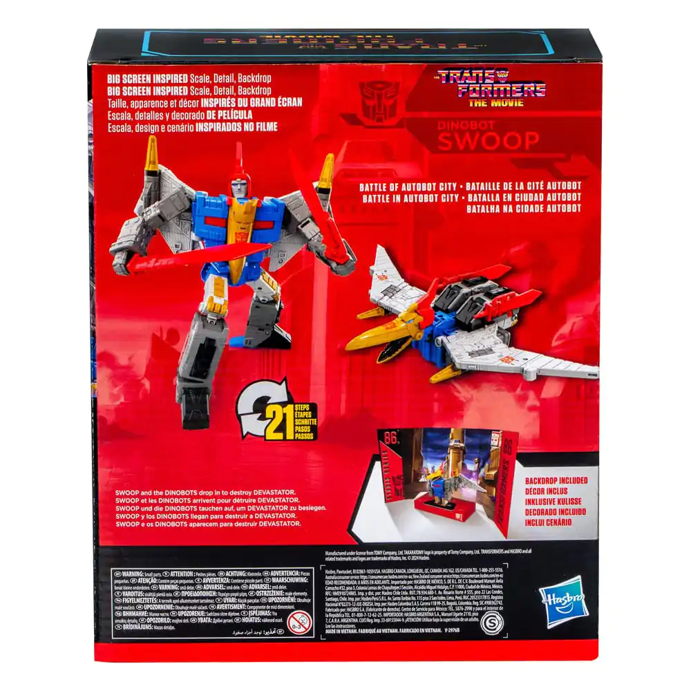 The Transformers: The Movie Studio Series Leader Class Action Figure Dinobot Swoop 22 cm product photo
