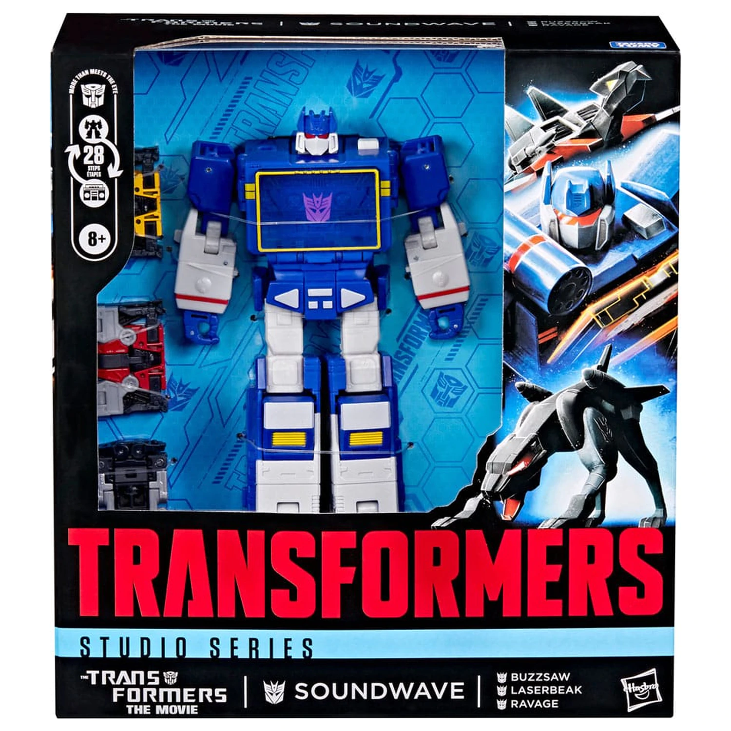 The Transformers: The Movie Studio Series Leader Class Action Figure Soundwave 22 cm product photo